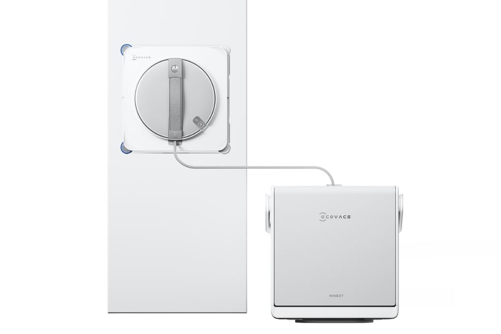 Robot lau kính Ecovacs W2S Omni Màu Trắng