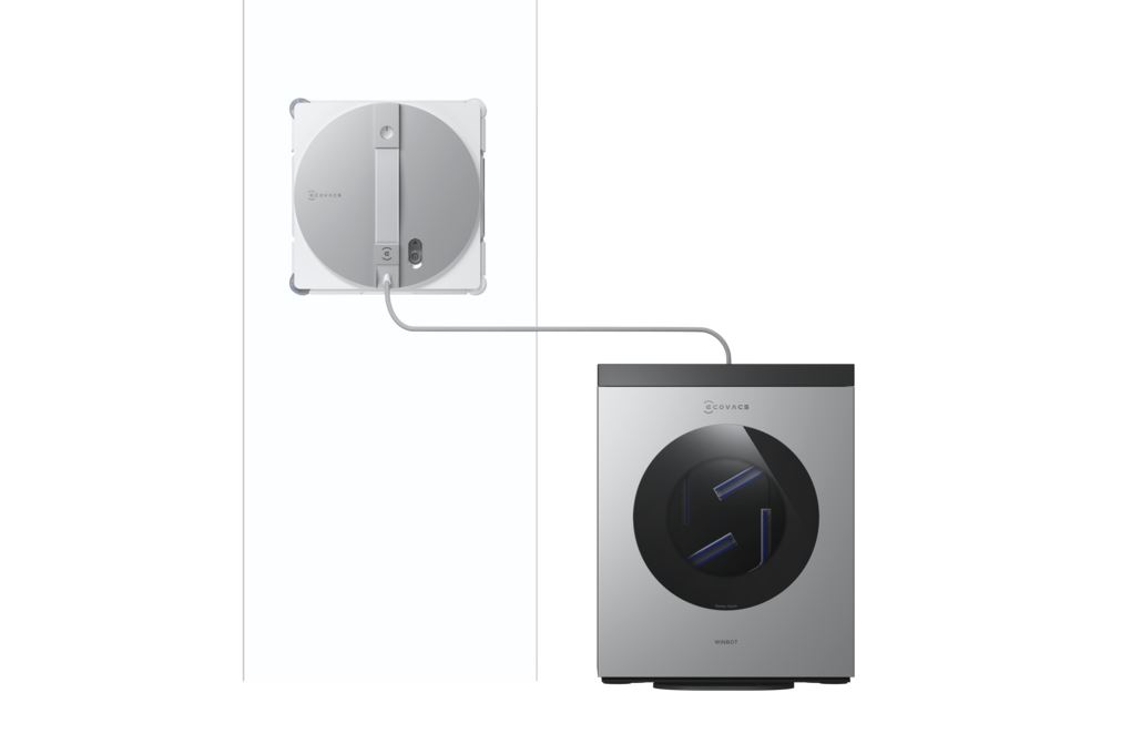 Robot lau kính Ecovacs W3 OMNI Màu Xám