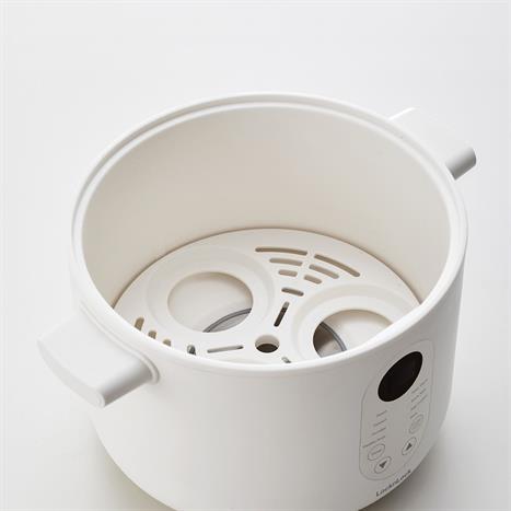 Nồi nấu chậm Lock&Lock 2.5 lít EJP164IVY Màu Kem