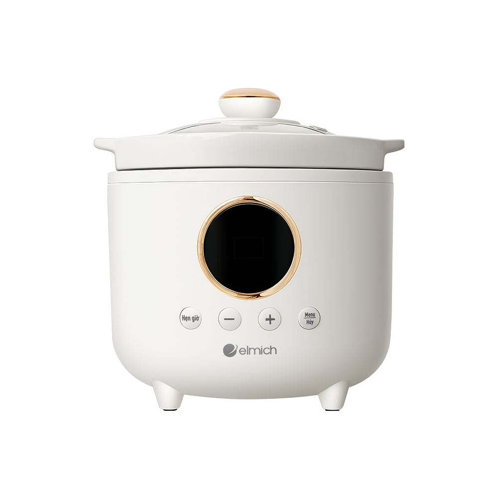 Nồi nấu chậm Elmich 1.5 lít SCE8534 Màu Trắng