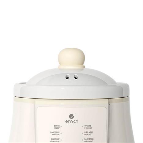 Nồi nấu chậm Elmich 1 lít SCE-8524OL Màu Trắng