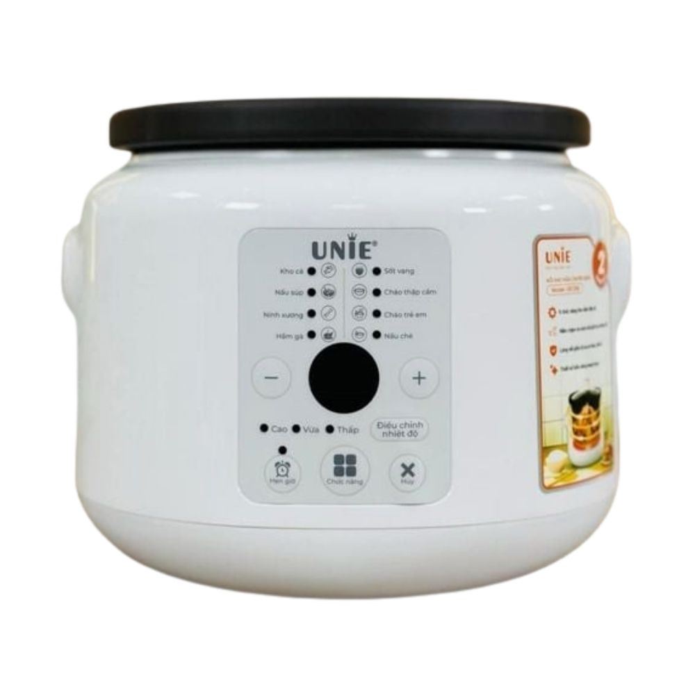 Nồi nấu chậm Unie 2 lít USC208 Màu Trắng
