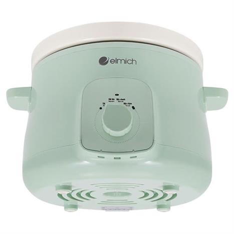 Nồi nấu chậm Elmich 3 lít SCE0489 Màu Xanh mint