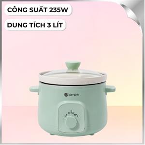 Nồi nấu chậm Elmich 3 lít SCE0489