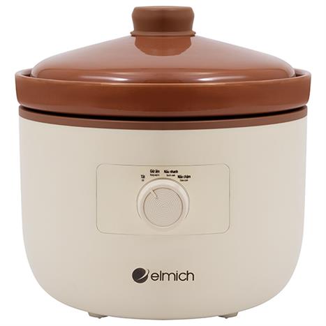 Nồi nấu chậm Elmich 2.5 lít SCE0429 Màu Trắng