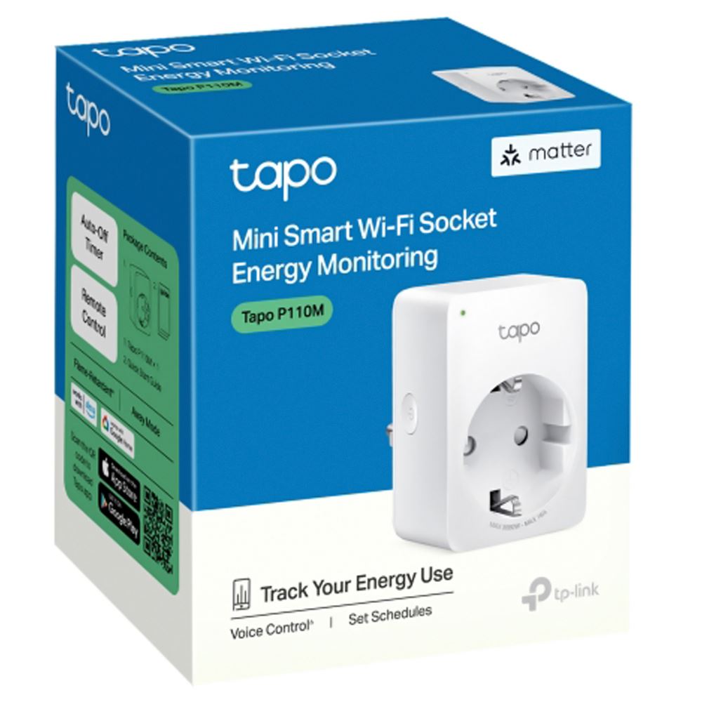Ổ cắm thông minh TP-Link Tapo P110M Wifi Màu Trắng