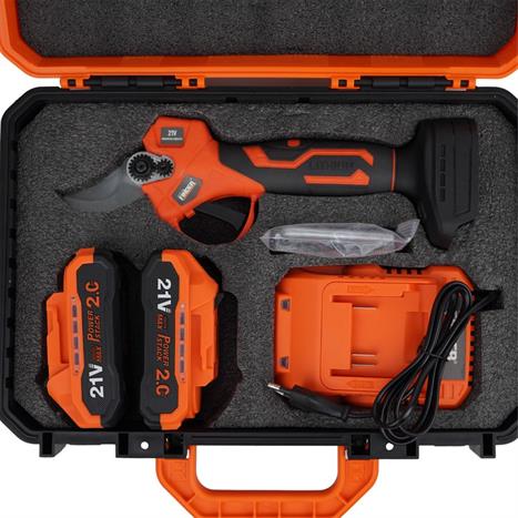 Máy tỉa cây dùng pin Finder 21V FD10362126 Màu Đen - Cam