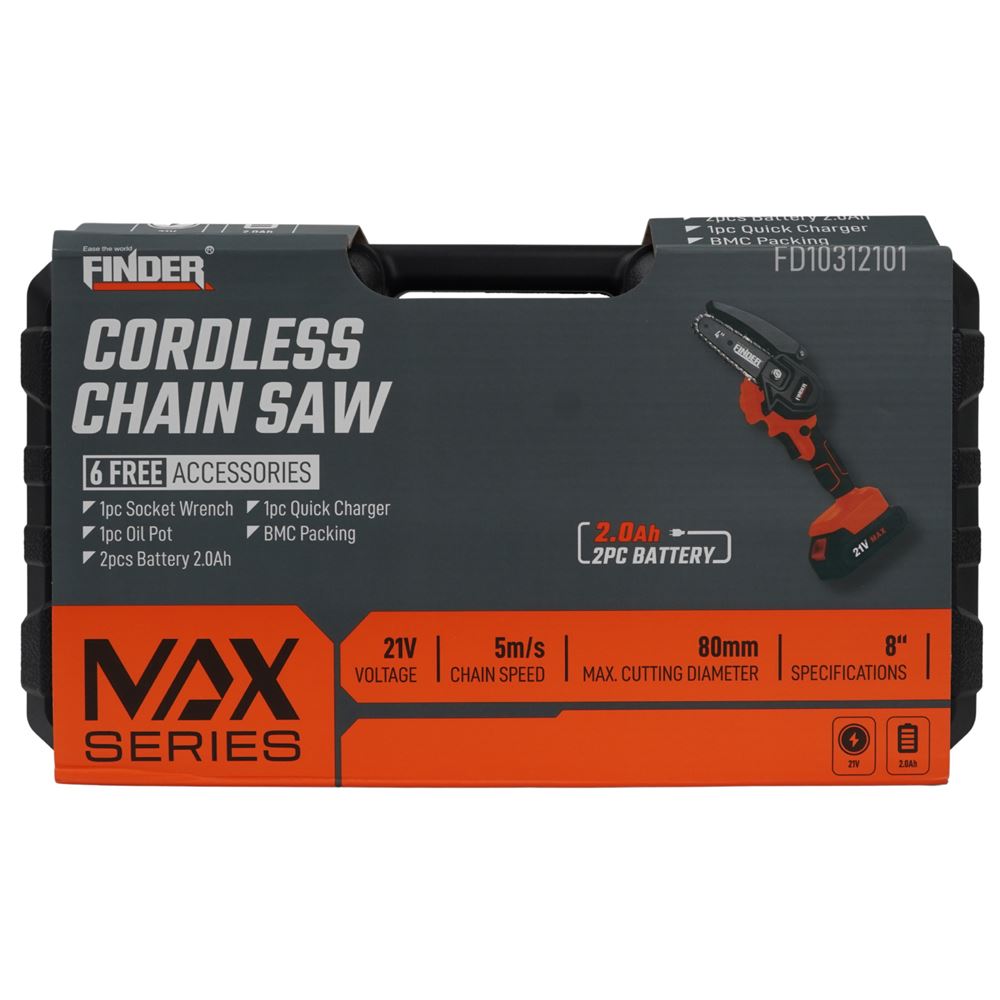 Máy cưa mini Finder 21V FD10312101 Màu Đen - Cam
