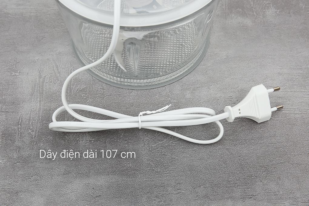 Máy xay thịt đa năng Rapido RMC-300 2 lít Màu Bạc Inox