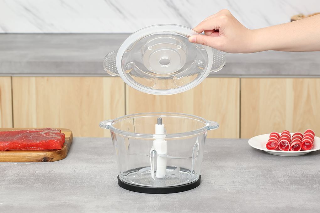 Máy xay thịt đa năng Rapido RMC-300D4 2 lít Màu Bạc Inox