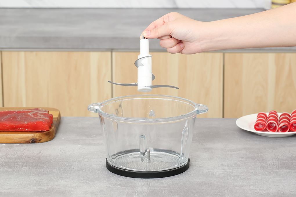 Máy xay thịt đa năng Rapido RMC-300D4 2 lít Màu Bạc Inox