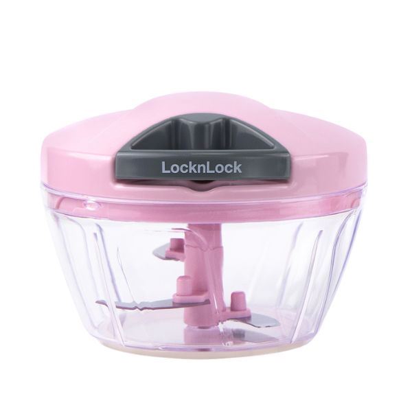 Dụng cụ băm rau củ quả Lock&Lock CKS308PIK 0.4 lít Màu Hồng