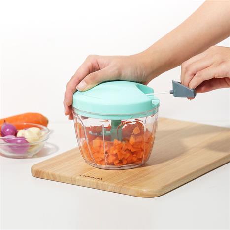 Dụng cụ băm rau củ quả Lock&Lock CKS308PIK 0.4 lít