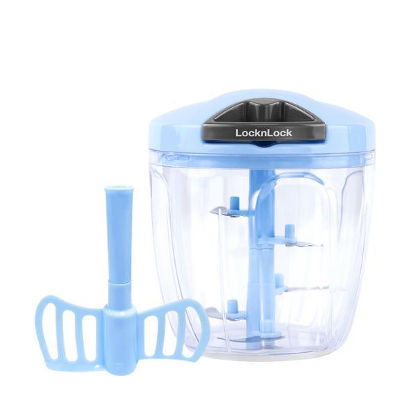 Dụng cụ băm rau củ quả Lock&Lock CKS310BLU 0.9 lít Màu Xanh