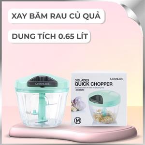 Dụng cụ băm rau củ quả Lock&Lock CKS309GRN 0.65 lít