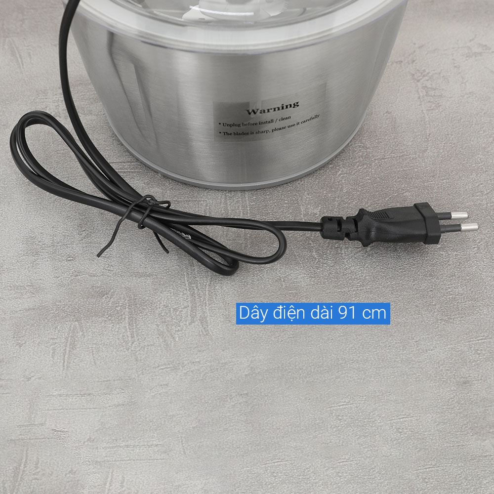 Máy xay thịt Lock&Lock EJM172 300W 2 lít Màu Trắng - Xám