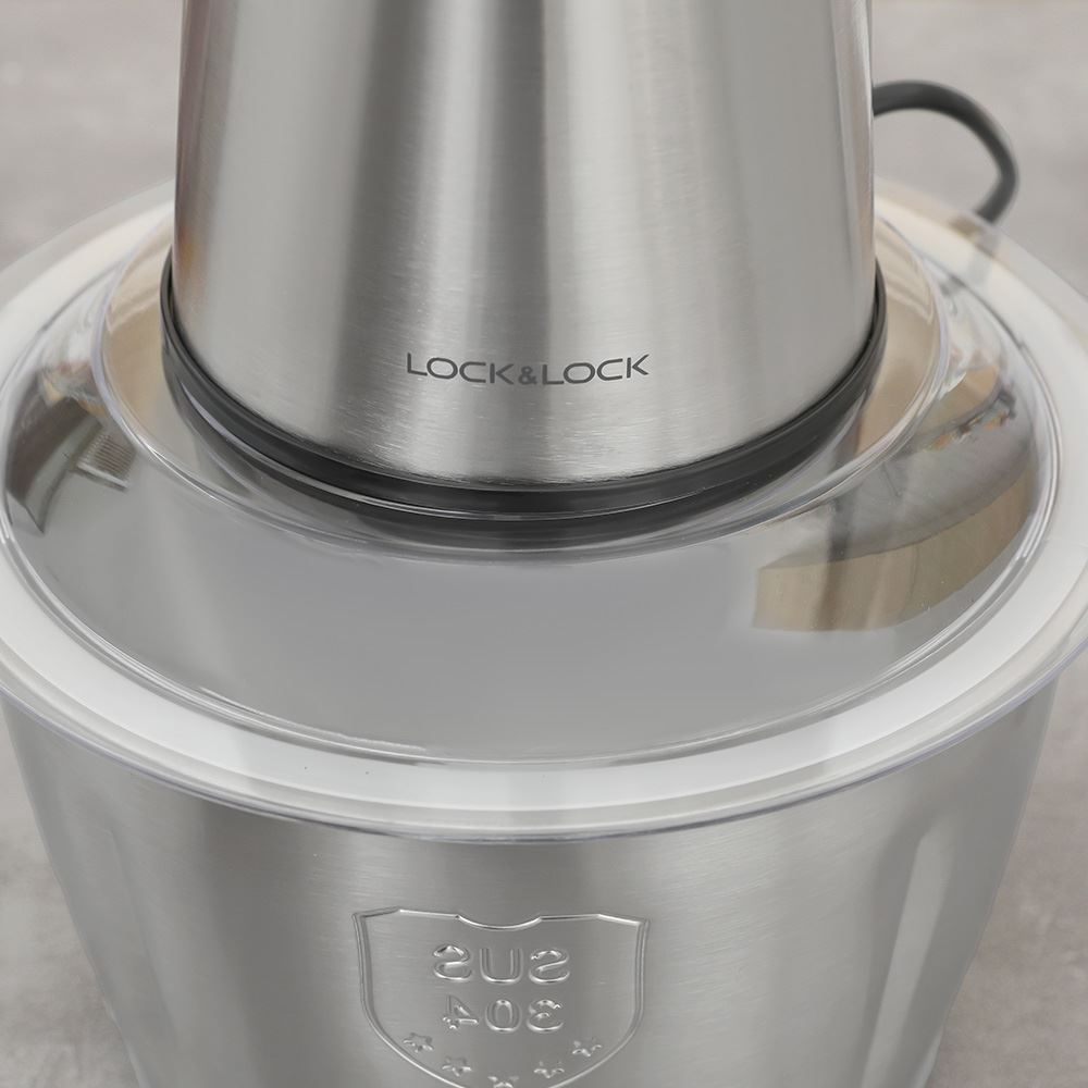 Máy xay thịt Lock&Lock EJM172 300W 2 lít Màu Trắng - Xám