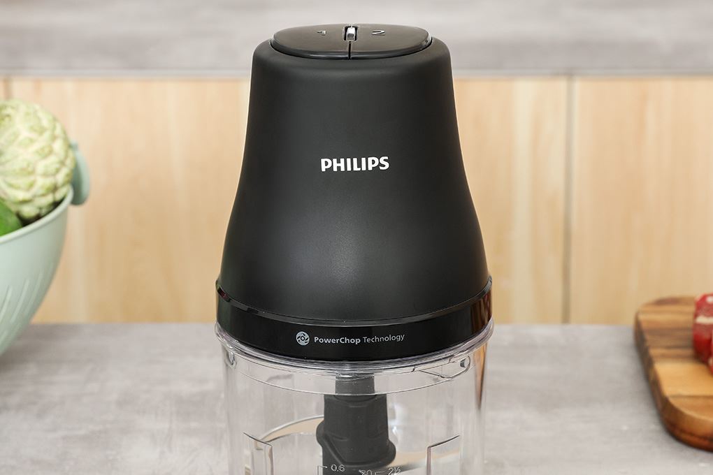 Máy xay thịt đa năng Philips HR1501/00 1 lít Màu Đen