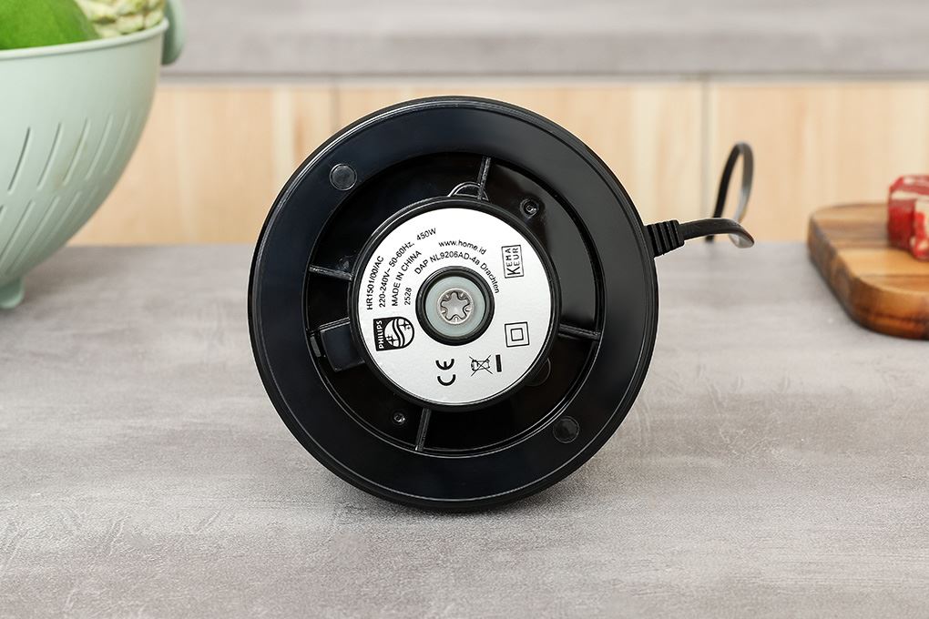 Máy xay thịt đa năng Philips HR1501/00 1 lít Màu Đen
