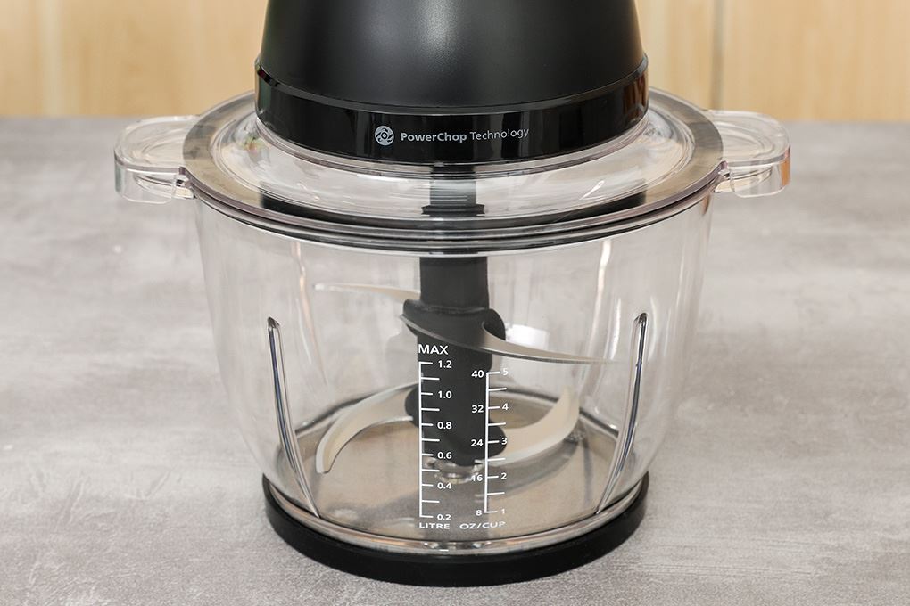 Máy xay thịt đa năng Philips HR1502/00 2 lít Màu Đen