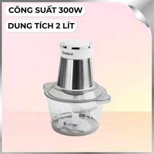 Máy xay thịt Gaabor MG20M-WH02A 300W 2 lít