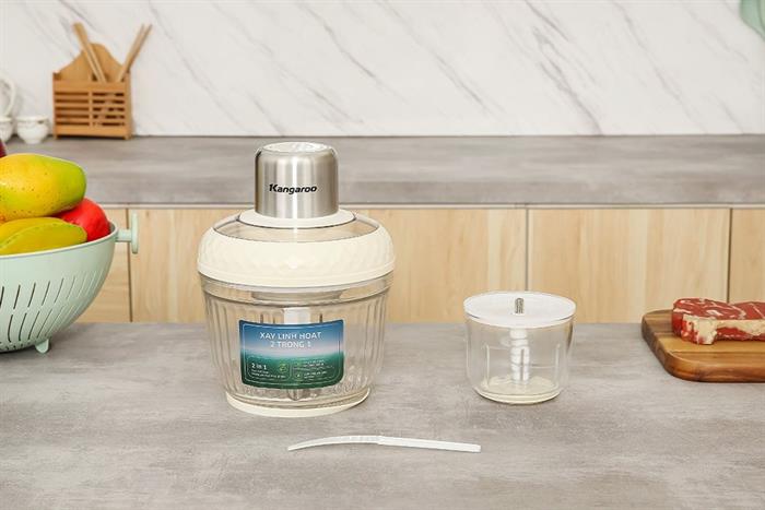 Máy xay thịt đa năng Kangaroo KGM2P1G 300W 2 lít/0.3 lít