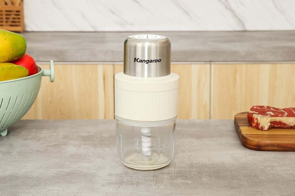 Máy xay thịt đa năng Kangaroo KGM2P1G 300W 2 lít/0.3 lít Màu Màu be