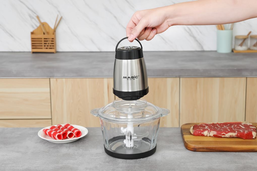 Máy xay thịt đa năng Magic A-001 Màu Bạc