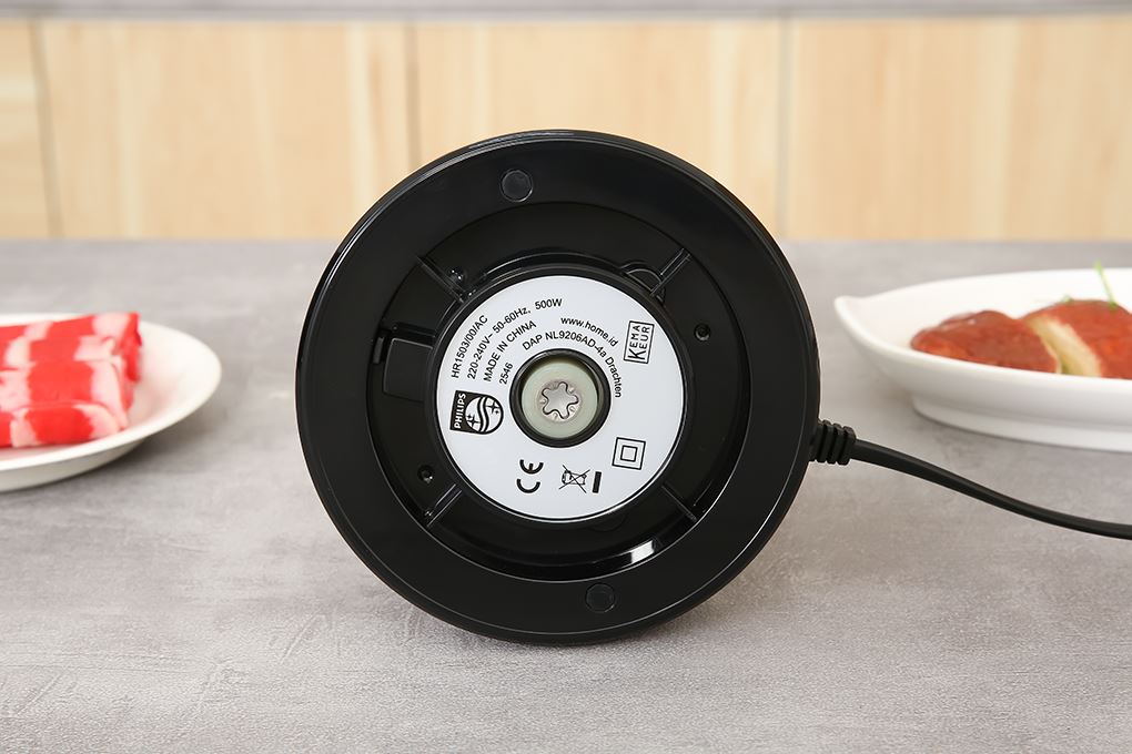 Máy xay thịt đa năng Philips HR1503/00 2 lít Màu Xám