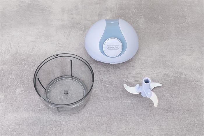 Máy xay tỏi ớt Inochi Yoko 0.21 lít Màu Xanh dương nhạt