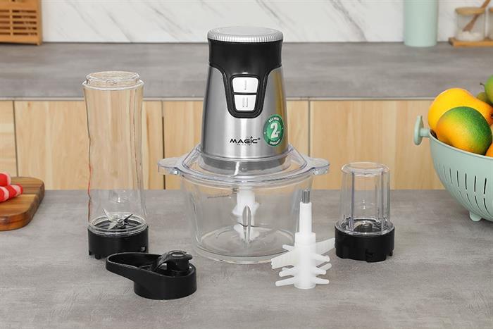 Máy xay thịt đa năng Magic Eco AC-17 500W 2 lít Màu Đen