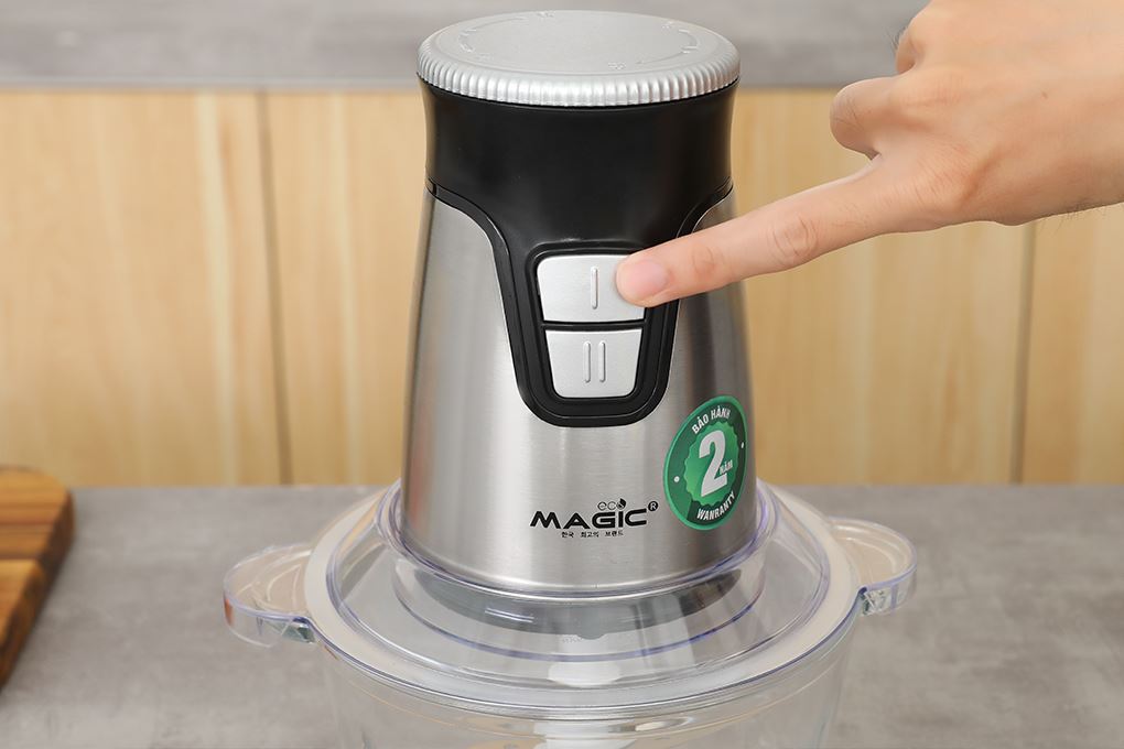 Máy xay thịt đa năng Magic Eco AC-17 500W 2 lít Màu Đen