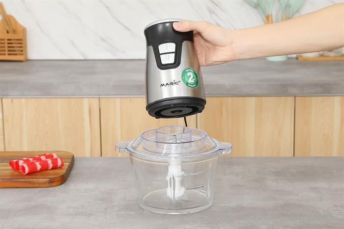 Máy xay thịt đa năng Magic Eco AC-17 500W 2 lít Màu Đen
