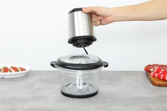 Máy xay thịt đa năng Sunhouse SHD5405 350W 1.8 lít Màu Đen - Bạc