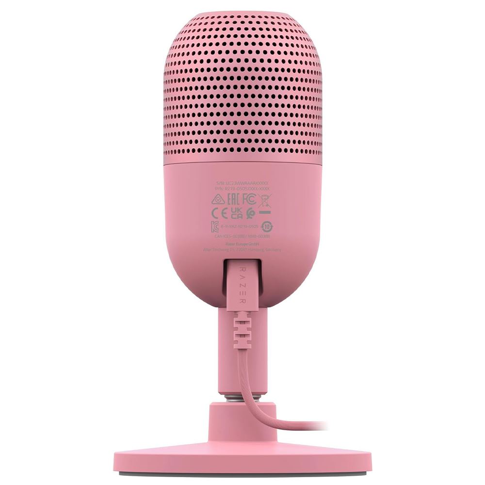 Micro thu âm RAZER Seiren V3 Mini - Hồng Màu Trắng