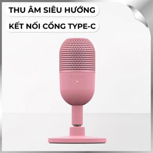 Micro thu âm RAZER Seiren V3 Mini - Hồng
