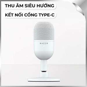 Micro thu âm RAZER Seiren V3 Mini - Trắng