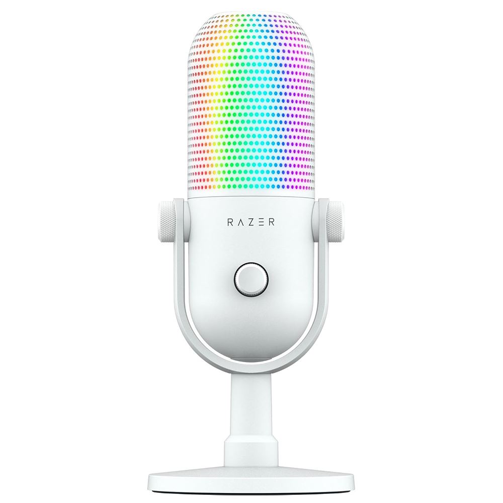 Micro thu âm RAZER Seiren V3 Chroma - Trắng Màu Trắng