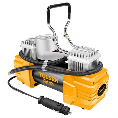 Máy bơm hơi điện Tolsen 65516 200W Màu Đen - Vàng