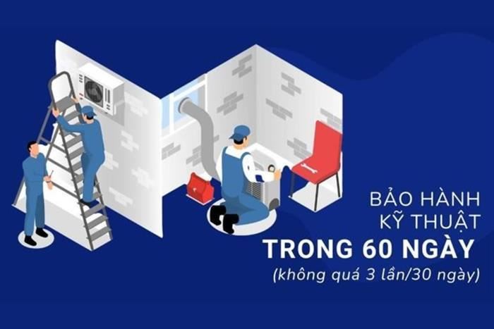 Vệ Sinh Máy Lạnh Treo Tường Màu Trắng