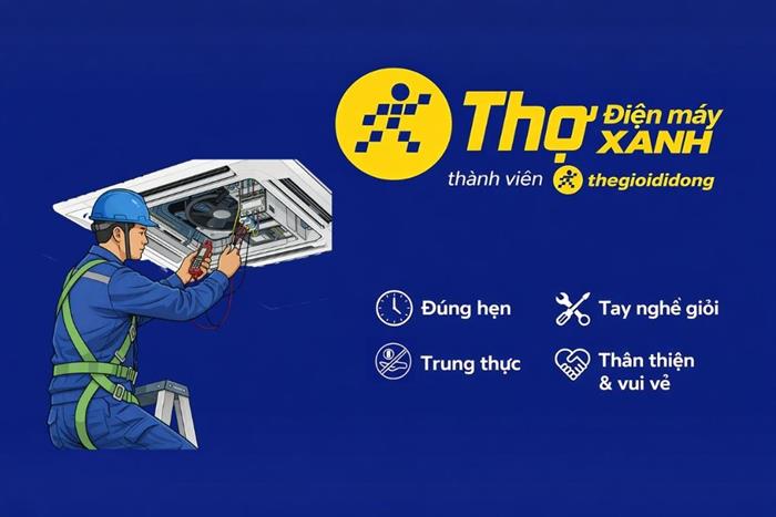 Lắp đặt Máy lạnh âm trần/tủ đứng Màu Đỏ