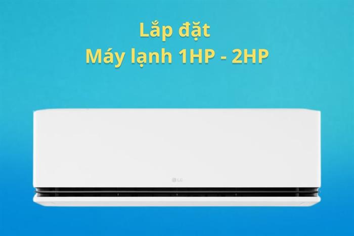 Lắp đặt Máy lạnh 1HP - 2HP Màu Đỏ