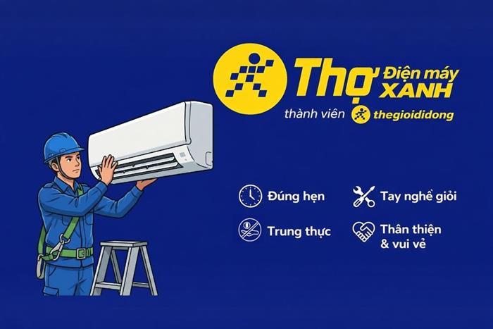 Lắp đặt Máy lạnh 1HP - 2HP Màu Đỏ