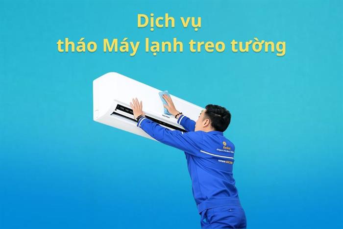 Dịch vụ tháo Máy lạnh treo tường Màu Đỏ