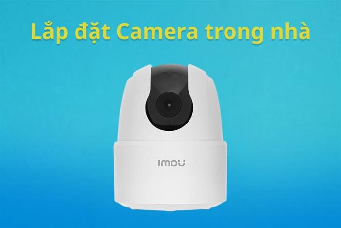 Lắp đặt Camera trong nhà Màu Đỏ
