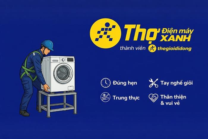 Lắp đặt Giá đỡ máy giặt Màu Đỏ