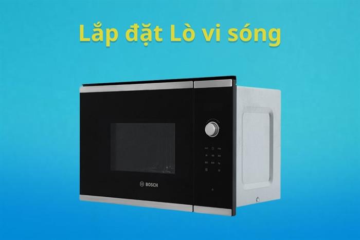 Lắp đặt Lò vi sóng Màu Đỏ