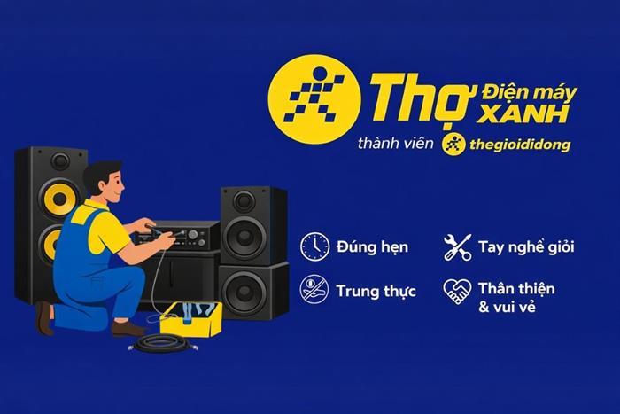 Lắp đặt Loa điện Màu Đỏ