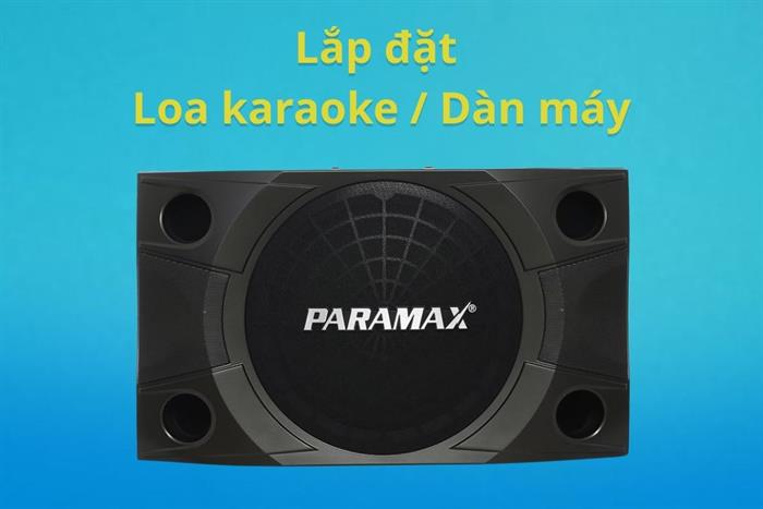 Lắp đặt Loa karaoke/Dàn máy Màu Đỏ