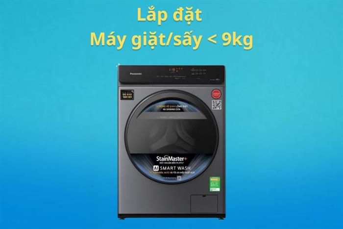 Lắp đặt Máy giặt/sấy/rửa chén dưới 9kg Màu Đỏ